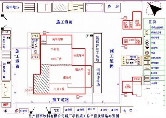 厂房工程施工组织设计（框架结构、钢结构）