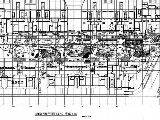 小区绿化设计施工图 - 2