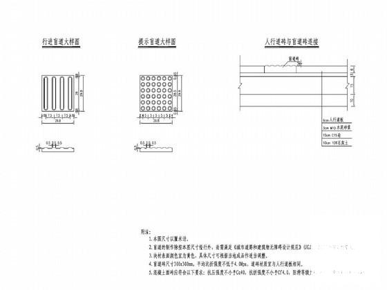 人行道大样 - 2