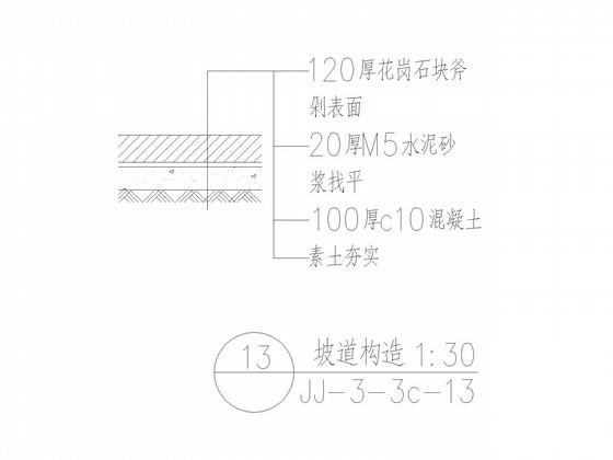 超高层酒店坡道构造CAD详图纸(dwg)