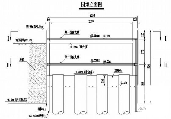 承台钢板桩围堰 - 1