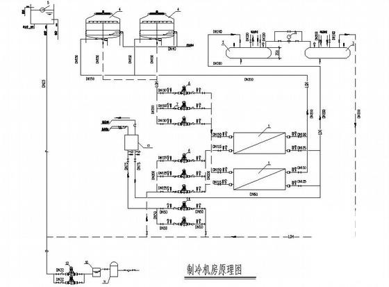 制冷机房系统图 - 2