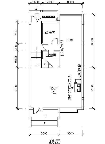 别墅中央空调设计 - 1