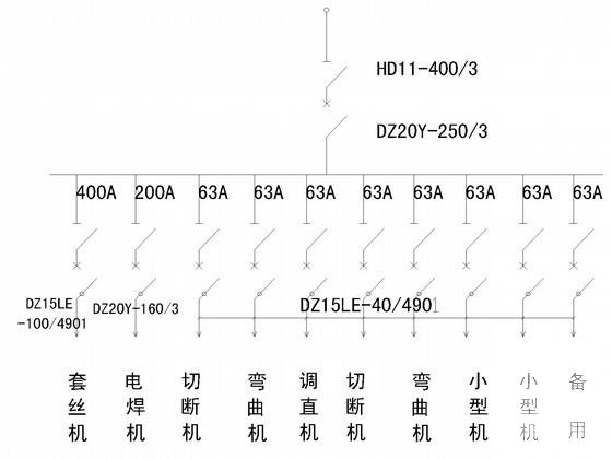 临时用电配电系统图 - 4