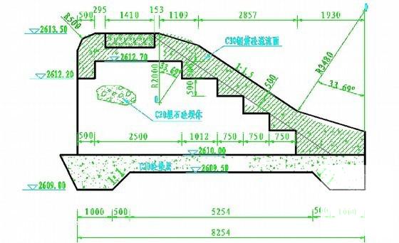 溢洪道设计图纸 - 2