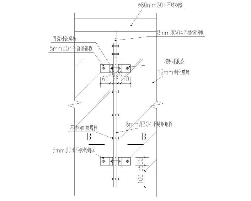 栏杆立面详图