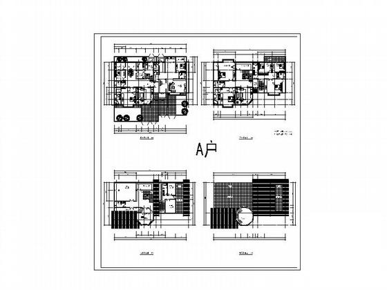 别墅户型平面设计图 - 4