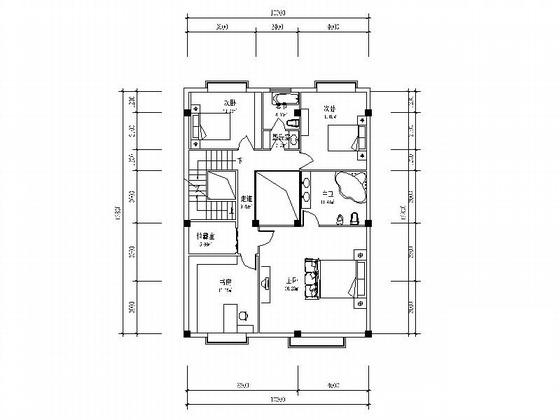 别墅户型平面设计图 - 2