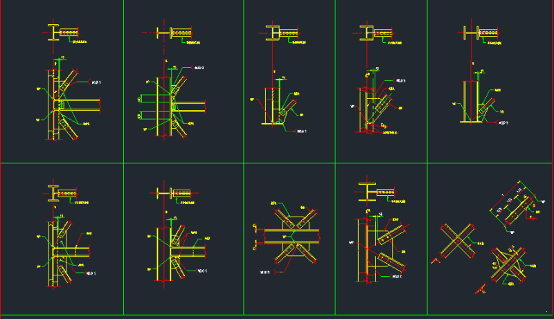钢结构连接节点 - 6