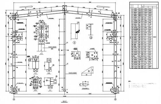 钢架结构厂房图纸 - 2