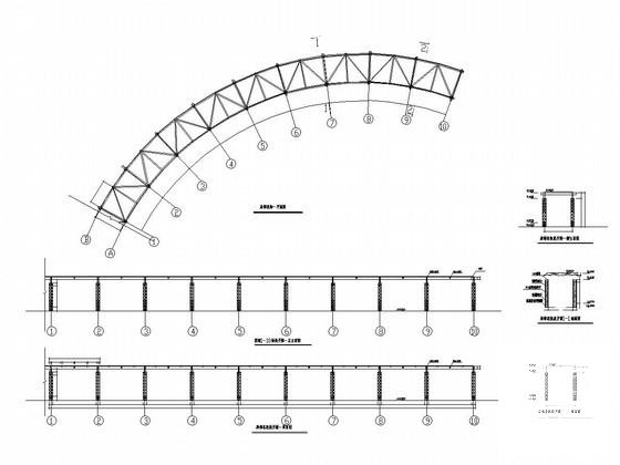 景观花架施工图 - 3