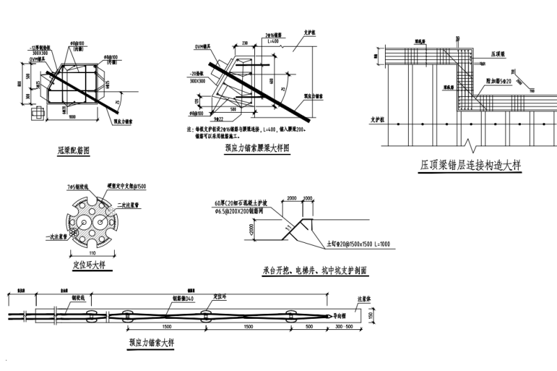 预应力锚索大样图