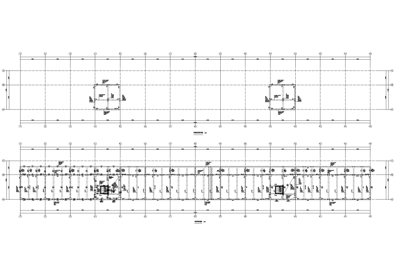 屋面、楼面梁配筋图