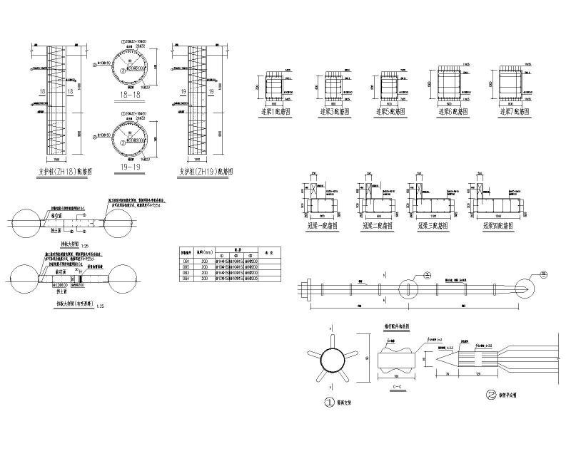 支护桩大样图