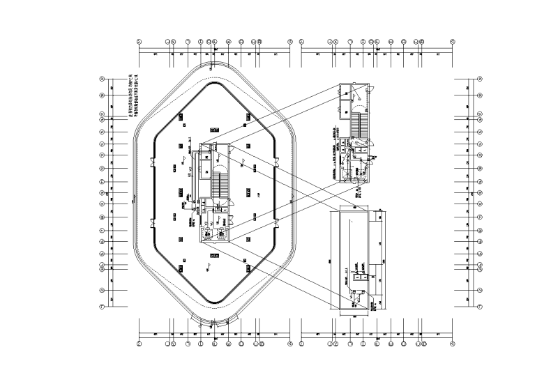 屋顶层灯具布置