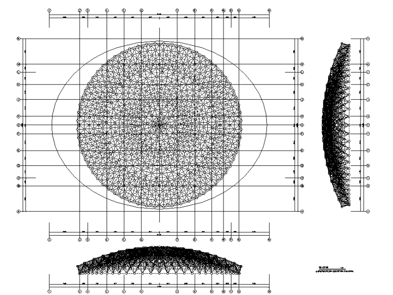 网架平面尺寸图