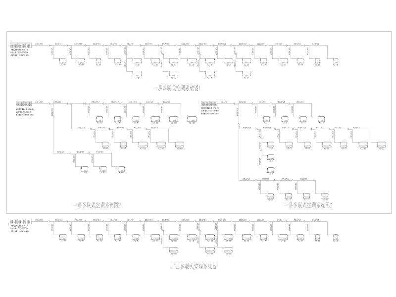 二层多联式空调系统图