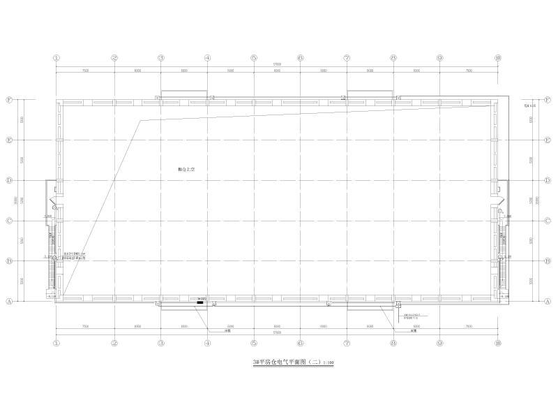 3#平房仓电气平面图（二）