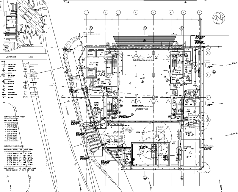 现代风传染病医院建筑施工图设计 (1)