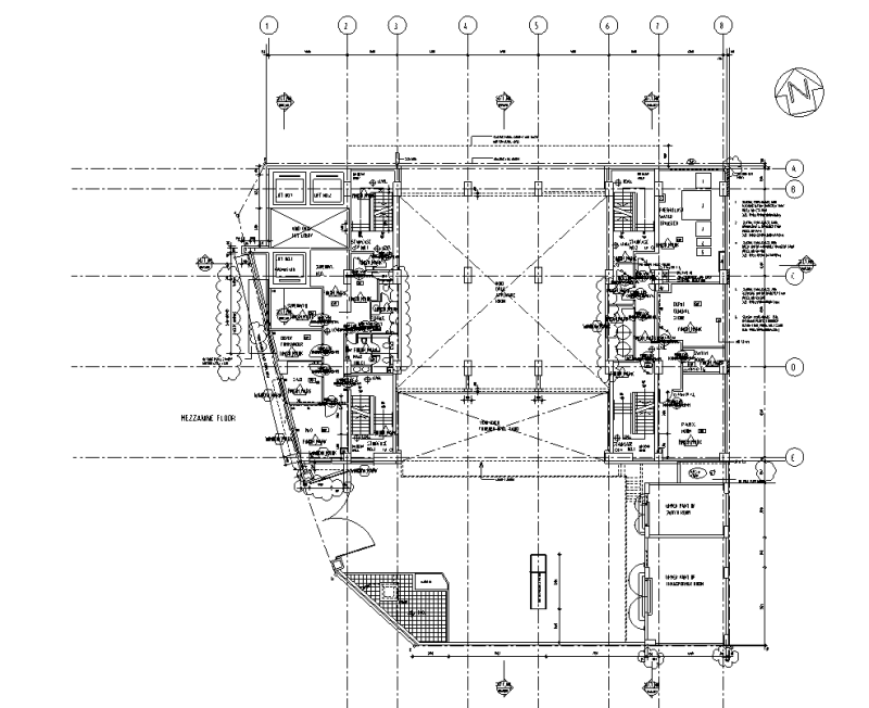 现代风传染病医院建筑施工图设计 (3)
