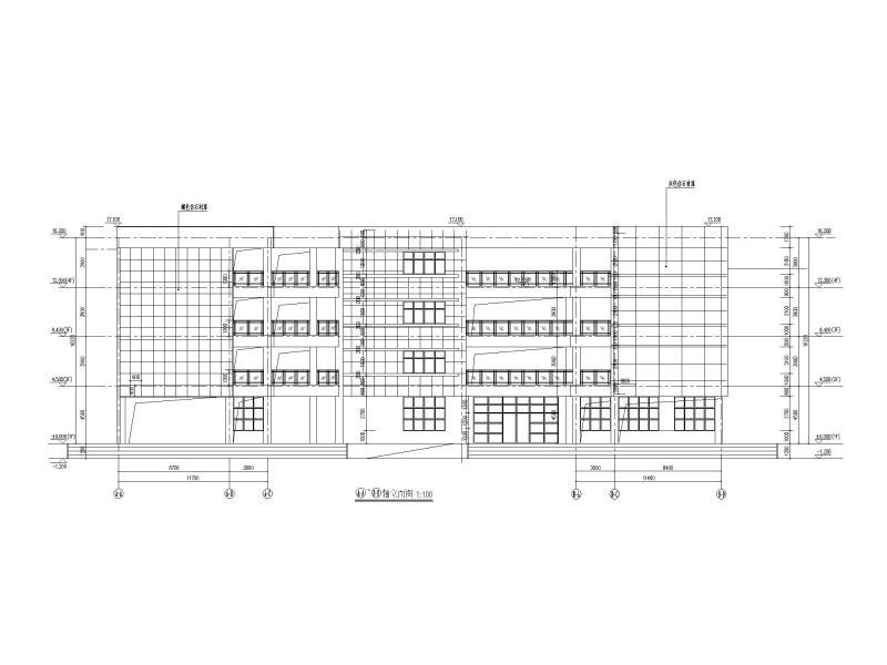 教学楼立面2