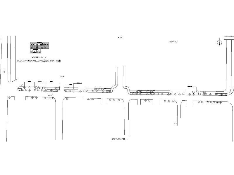 兰花路绿化清杂总平面图