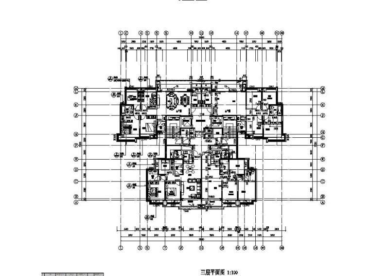 三层平面图