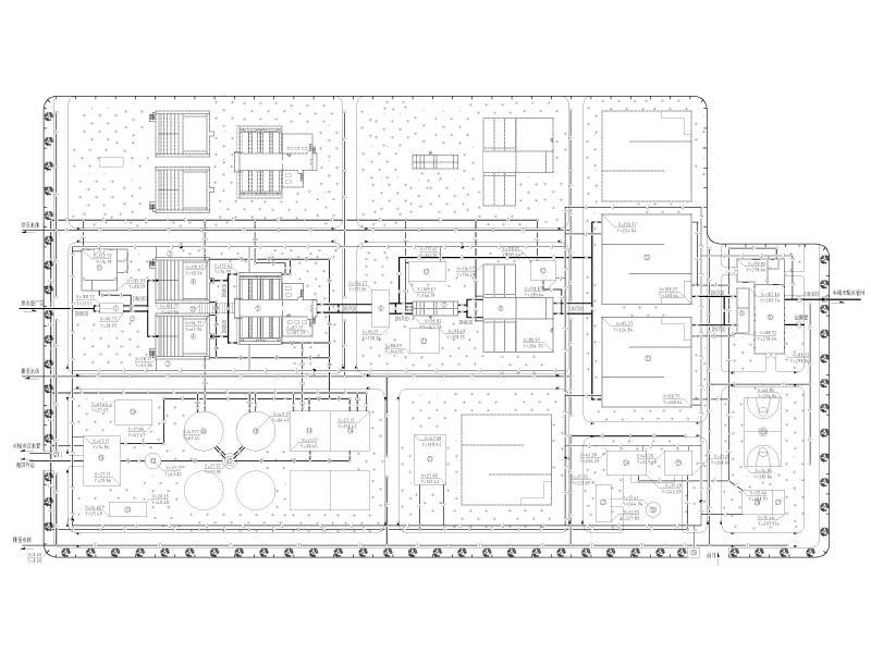 净水厂总平面