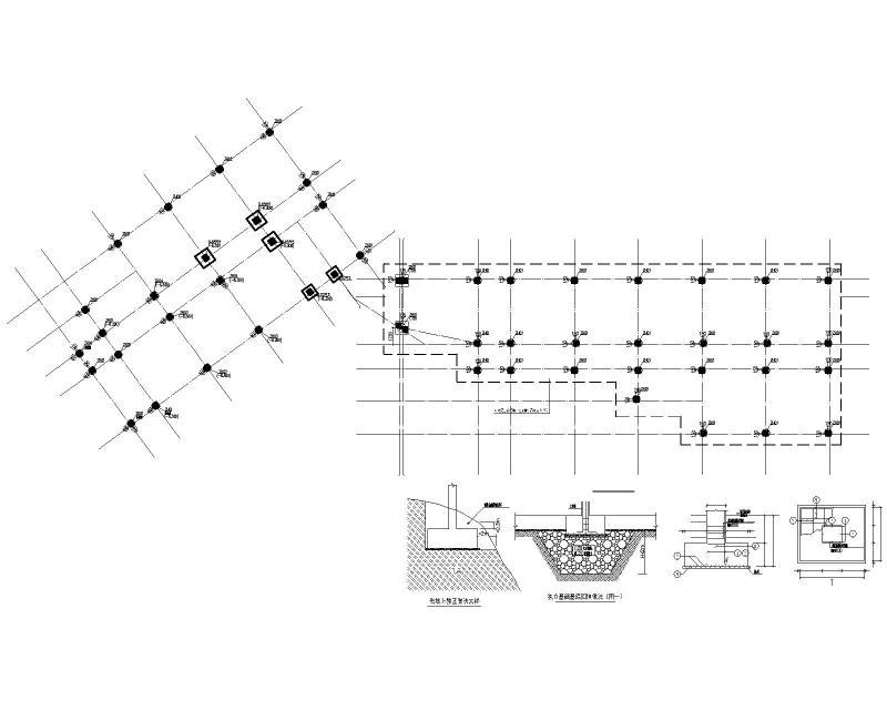 基础平面布置图