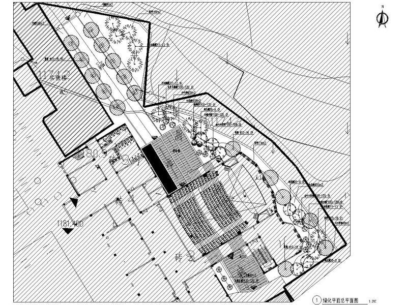 绿化种植总平面图