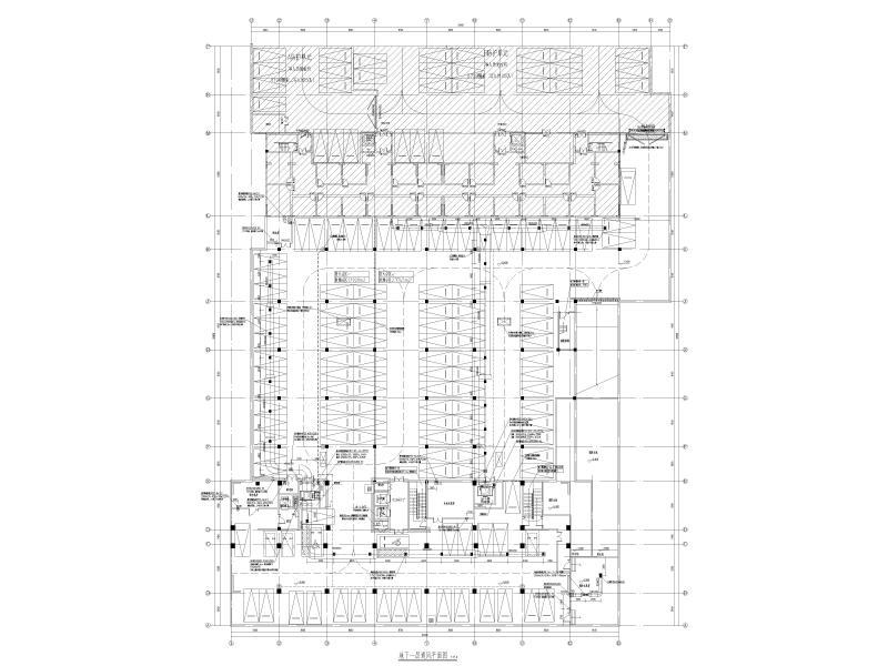 地下一层通风平面图