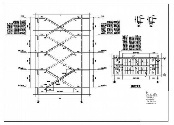 楼梯节点构造详图纸cad