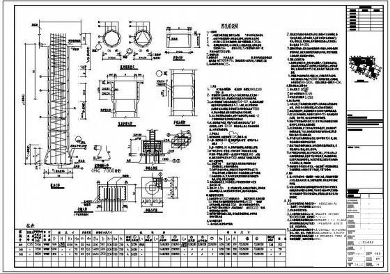 人工挖孔桩说明cad