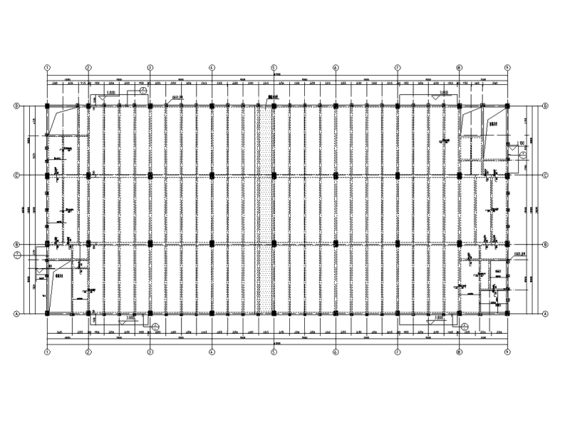 4.800m平面布置及板配筋图