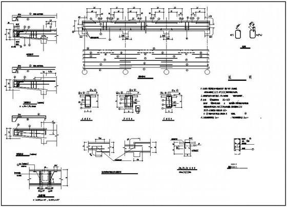 非框架梁平法构造详图纸cad