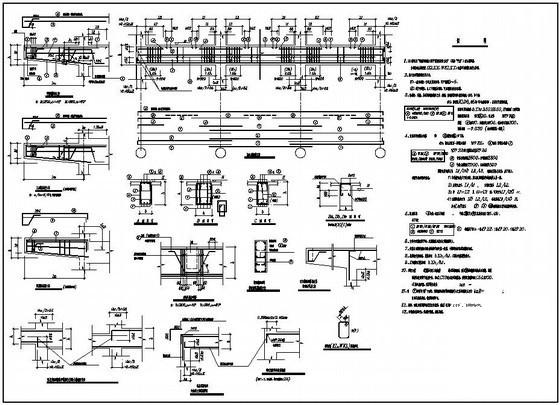 框架梁平法构造详图纸cad