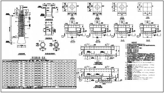 人工挖孔桩构造详图纸cad