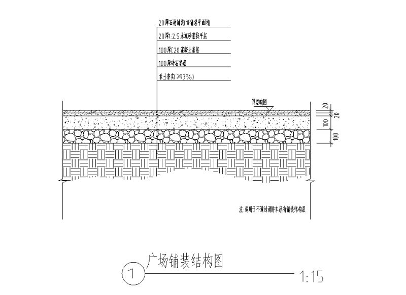 水池铺装做法详图 (1)