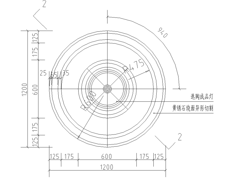 长丰铁艺矮灯柱详图设计 (1)