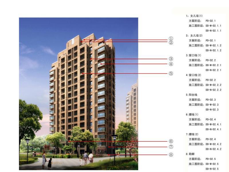 深圳国际住宅楼墙身节点详图设计 (1)