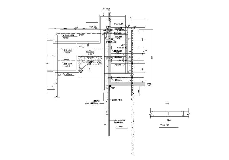 连续墙支护示意图