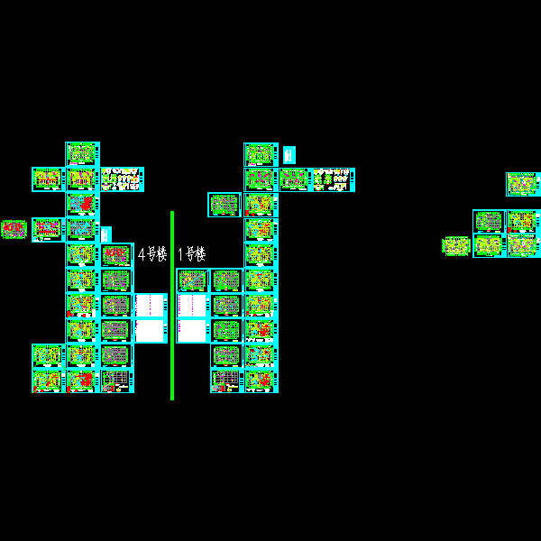 31层剪力墙结构住宅楼结构CAD施工图纸(dwg)(桩基础)(二级结构安全)