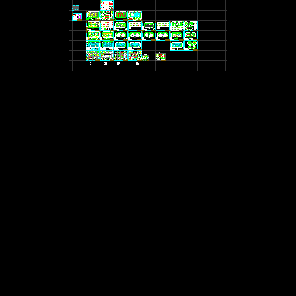 甲级院25层剪力墙住宅结构设计CAD施工大样图(dwg)(6度抗震)