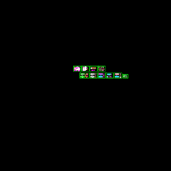 6层(局部7层)框架结构综合楼结构CAD施工图纸(dwg)