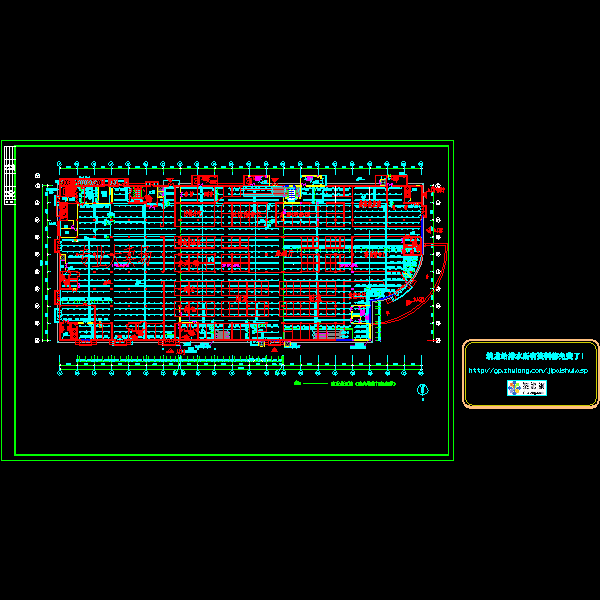 1f喷淋与摊位重叠图.dwg