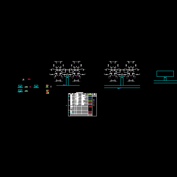 园建标准构造图纸集|垃圾存放点CAD详图纸(dwg)