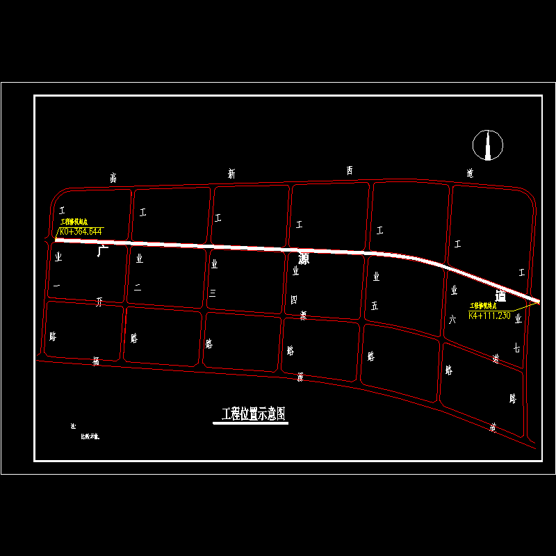 003工程位置示意图.dwg