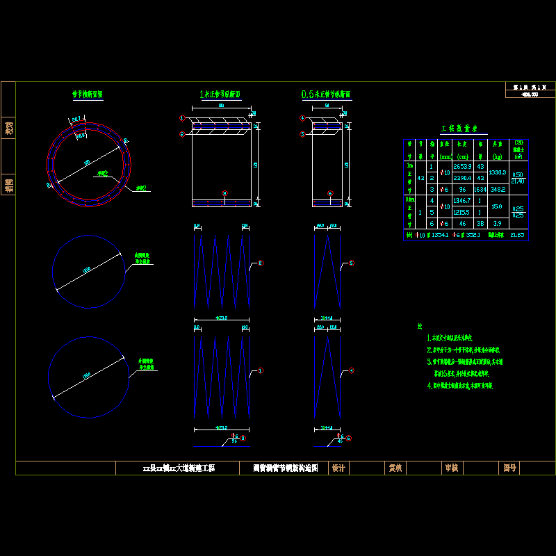 圆管涵k0+026管节钢筋构造图.dwg