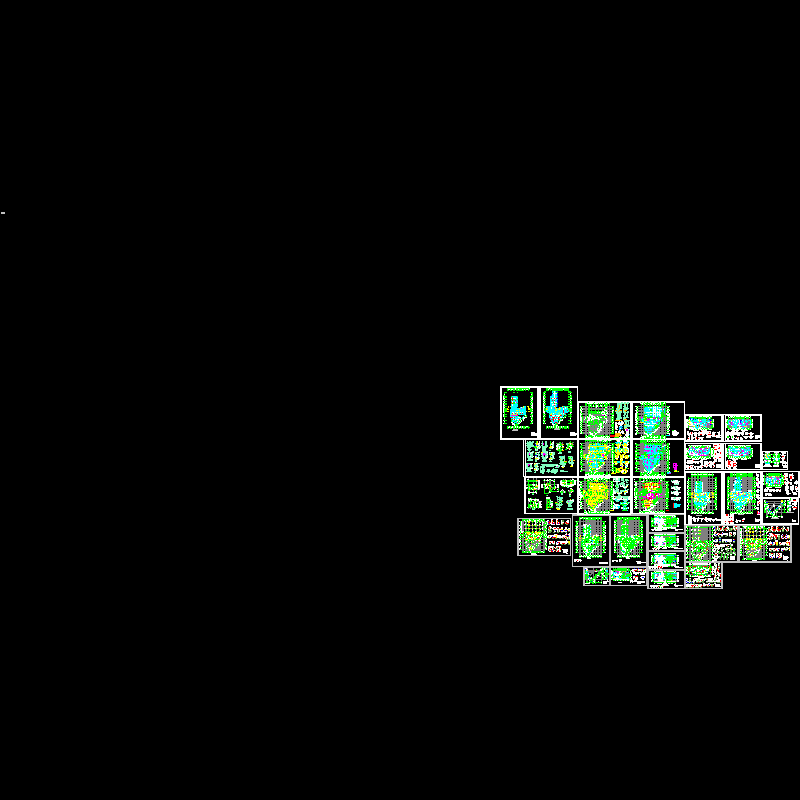 13层框剪住宅结构CAD施工图纸(dwg)(独立基础)