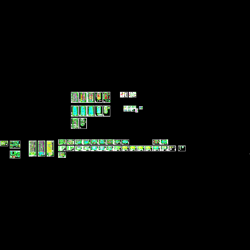 20层框剪综合楼结构设计CAD施工图纸(dwg)(甲级桩基础)(二级结构安全)